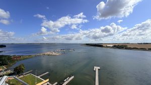 Doverodde Hafen aus Westen