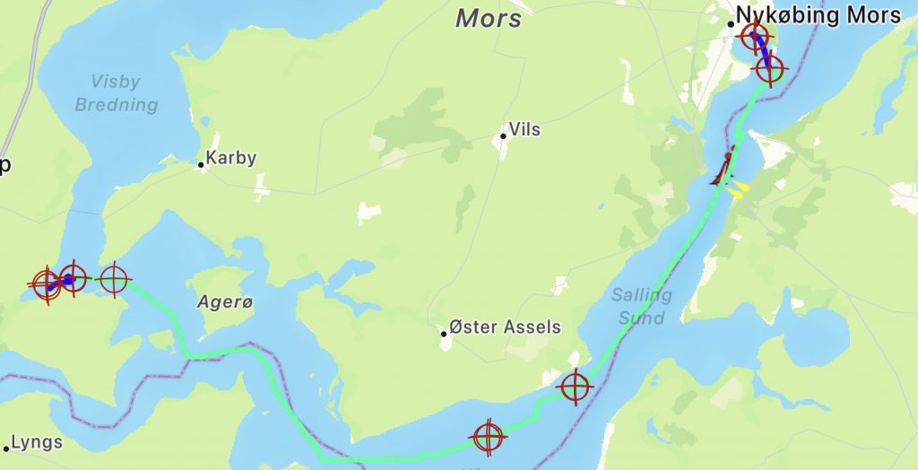 Route Doverodde – Nykøbing, 22. August 2026