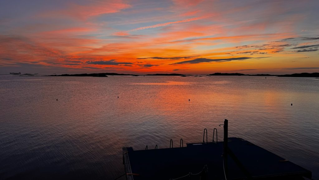 Vrångö: Abendstimmung