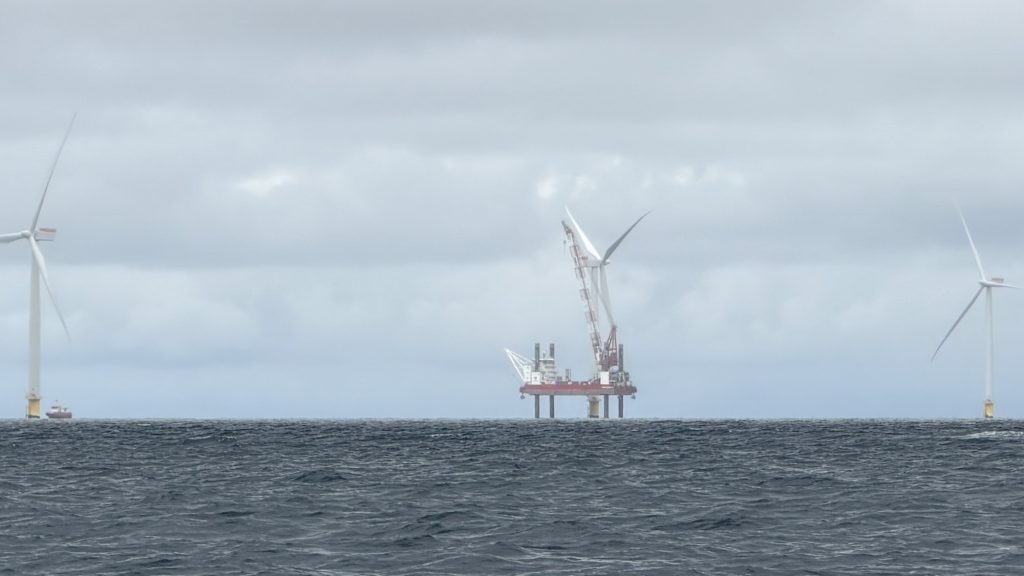 Windpark Anholt: Versorgungsplattform