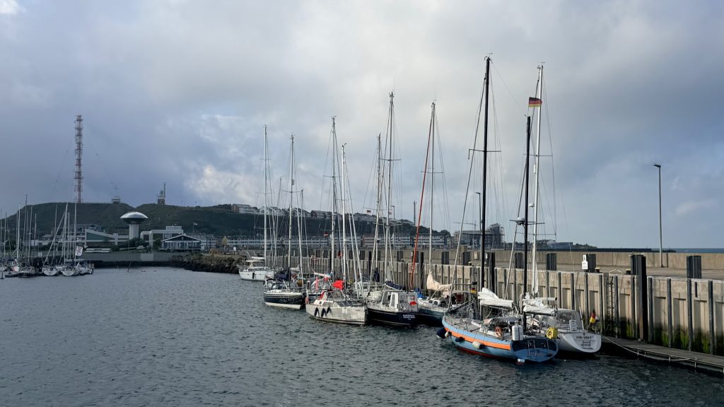 Helgoland: Liegen im Päckchen